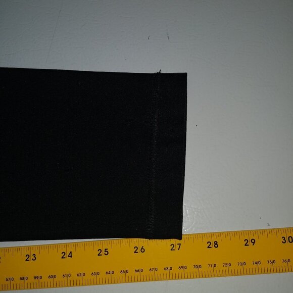 Reebok Ladies Ankle Length Black with Blue & Lime Green on Waist - Picture 3 of 6